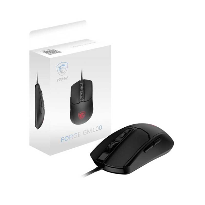 Souris Gaming MSI FORGE GM100 RGB 6400 DPI