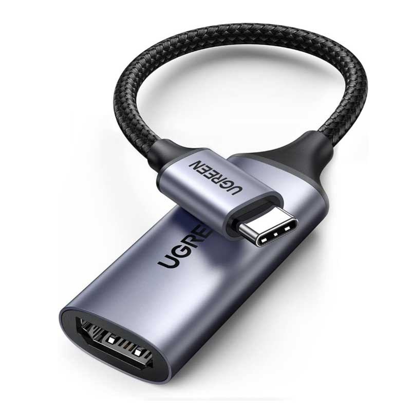 Adaptateur USB-C vers HDMI Femelle Ugreen 4K @60Hz – Noir (70444)