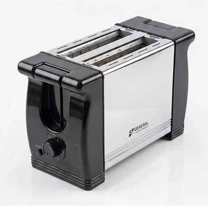 Grille-Pain General YJT-138B Noir Compact 650W