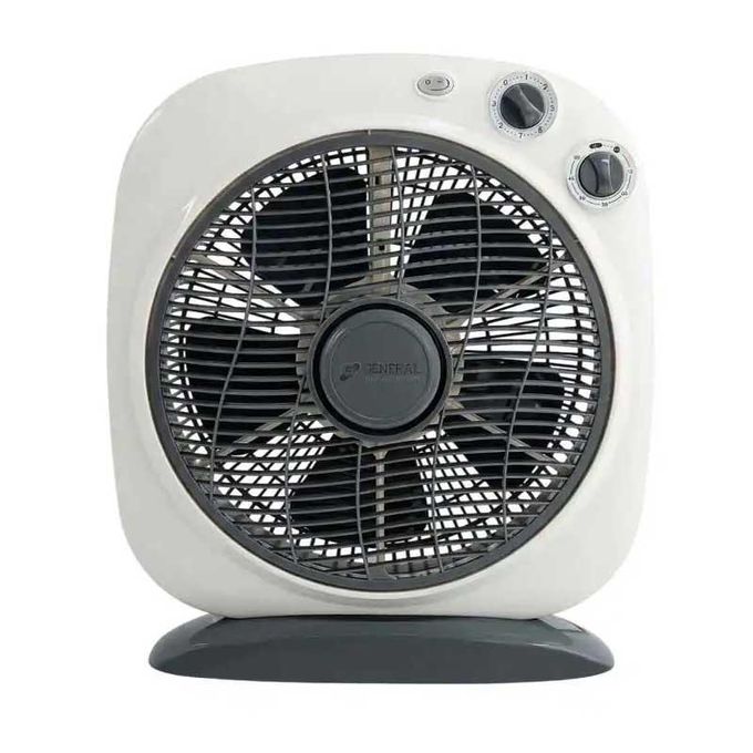 Ventilateur Box Fan 40W – Modèle Portable 3 Vitesses avec Minuterie