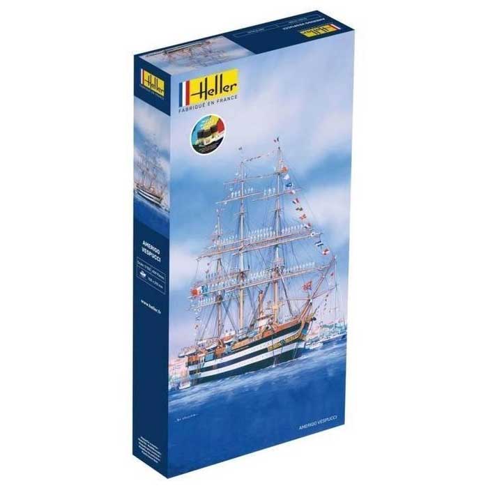 Maquette Bateau Amerigo Vespucci Heller Starter Kit 1:500
