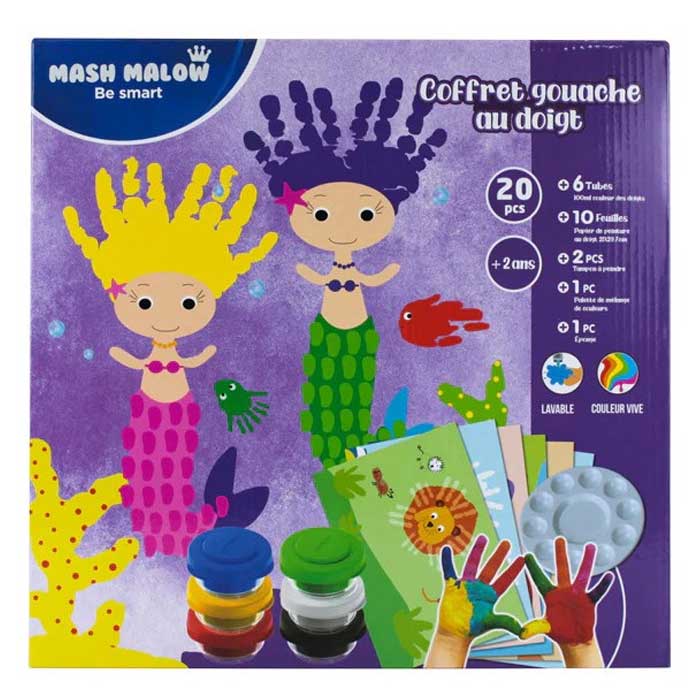 Set de Coloriage Mermaid Post Gift Box Busquets