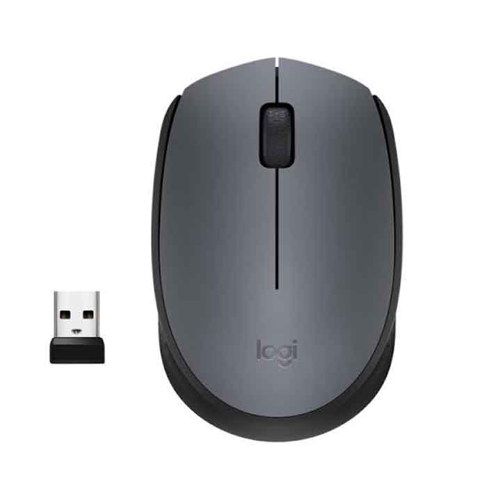 Souris sans fil Logitech M170 USB 1000 DPI – Gris