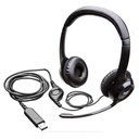 Casque USB Logitech H390 avec microphone antibruit – Noir