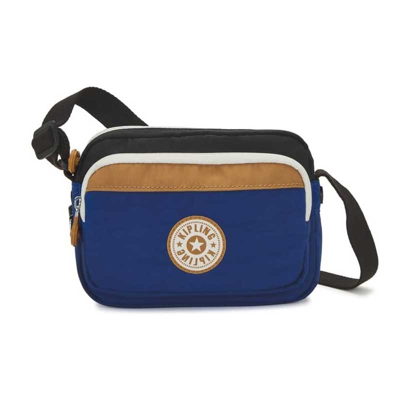 Sac bandoulière Kipling Sisko Duo Blue Beige