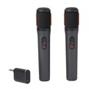 Microphones sans fil JBL PartyBox Wireless Mic x2 avec récepteur