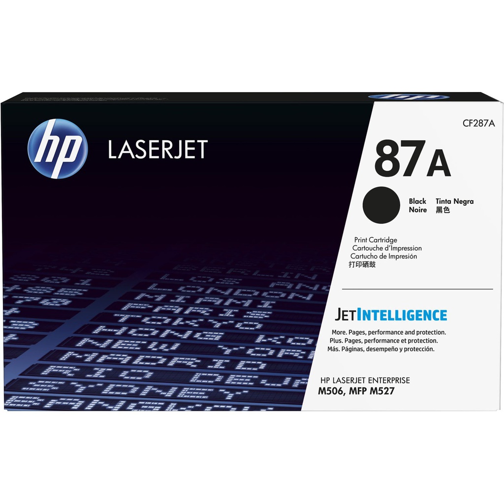 Toner HP 87A Noir (CF287A)