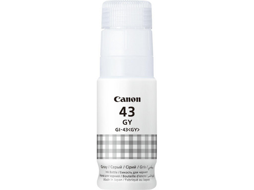 Bouteille d'encre Canon GI-43 Gris (4707C001AA)