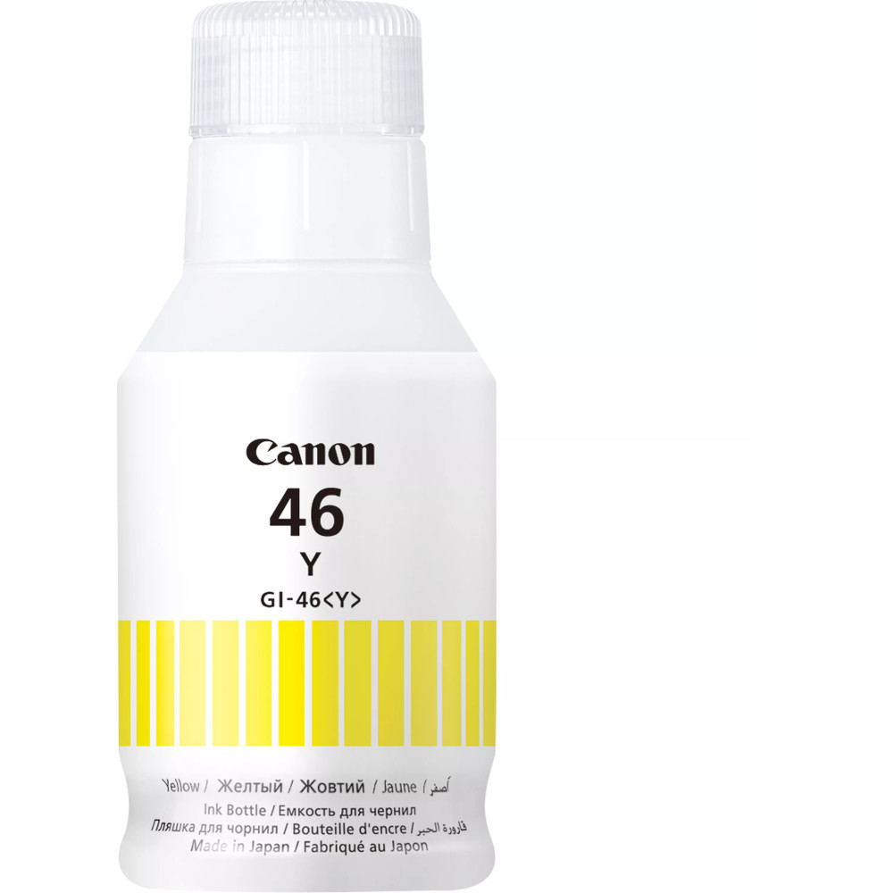 Bouteille d'encre Canon GI-46 Jaune (4429C001AA)