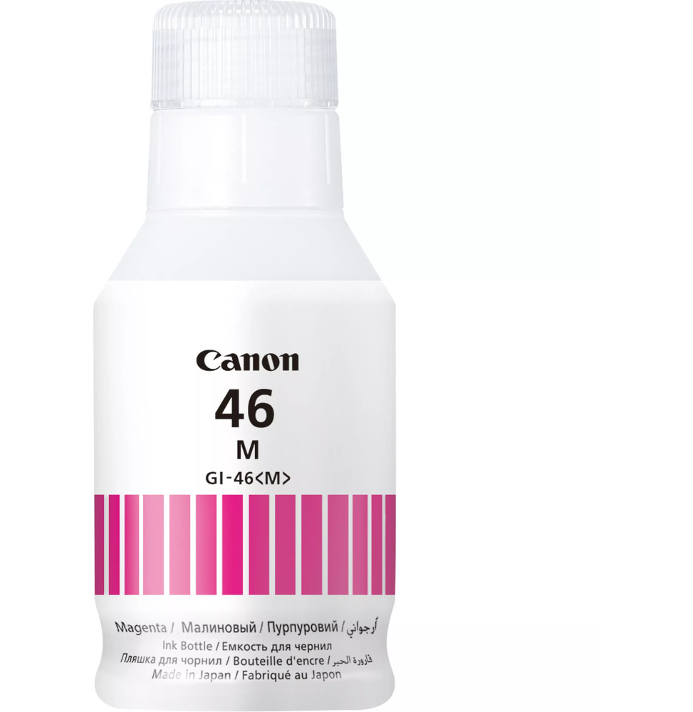 Bouteille d'encre Canon GI-46C Magenta (4428C001AA)