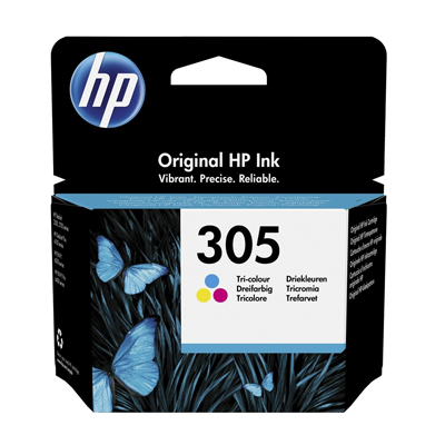 Cartouche HP 305 trois couleurs (3YM60AE)