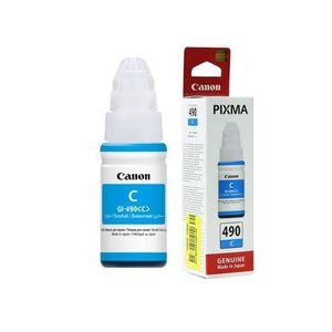 Bouteille Canon INK GI-490 Cyan EMB (0664C001A/AB)