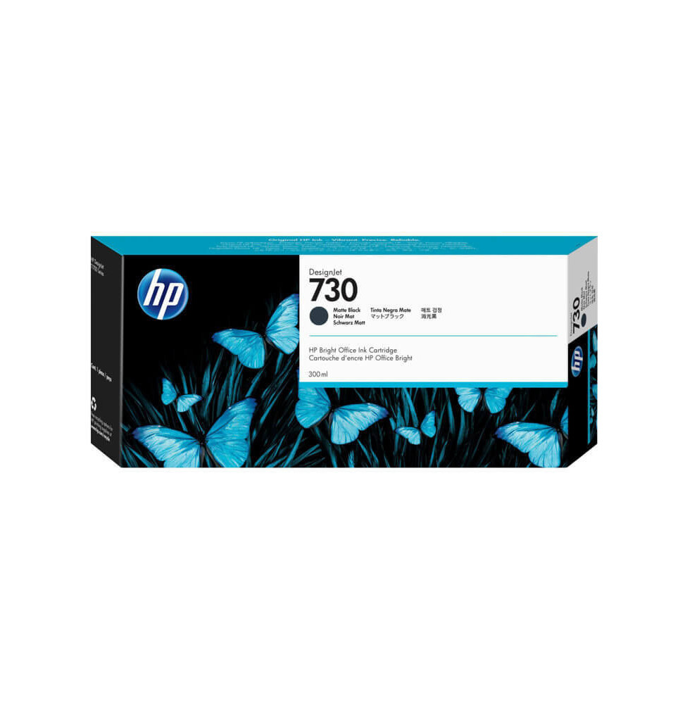 Cartouche HP 730 Matte Black (P2V65A)