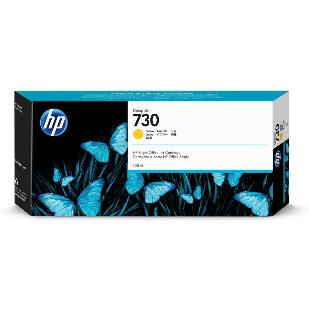 Cartouche HP 730 Yellow (P2V64A)