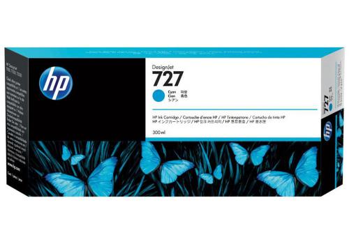 Cartouche HP 727 Cyan (F9J76A)