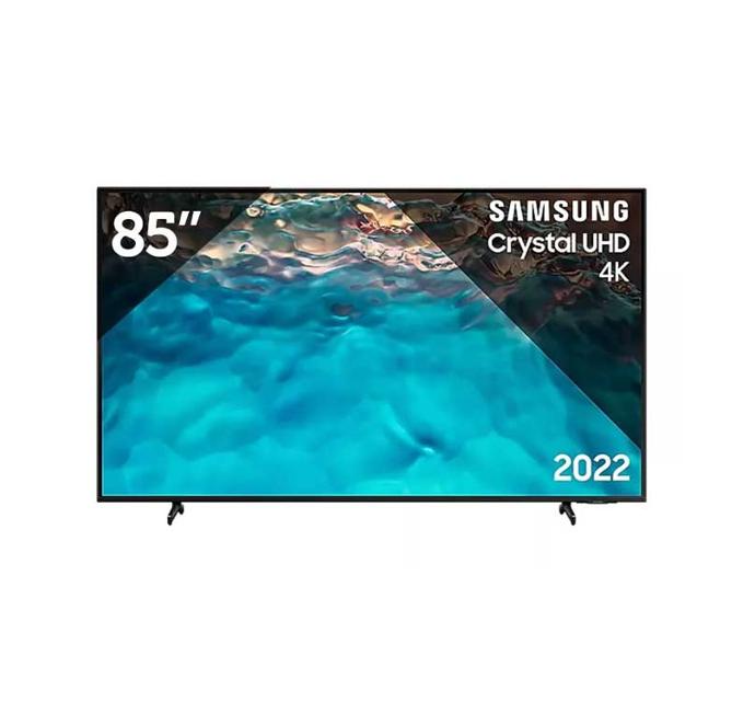 TV SAMSUNG BU8000 4K Crystal UHD 85" (UA85BU8000UXMV)