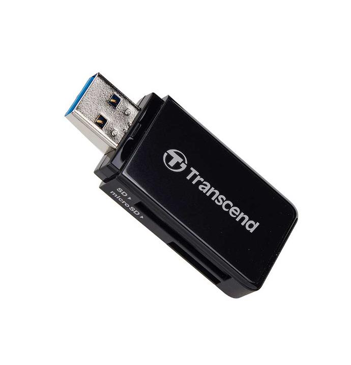 Lecteurs de cartes SD/MicroSD Transcend USB 3.0 (TS-RDF5K)