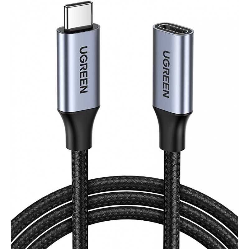 Cable Ugreen USB-C Male vers USB C Femelle (30205)