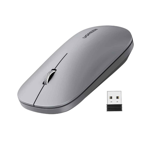 [90373] Souris sans fil Ugreen 2.4Ghz Gris (90373)