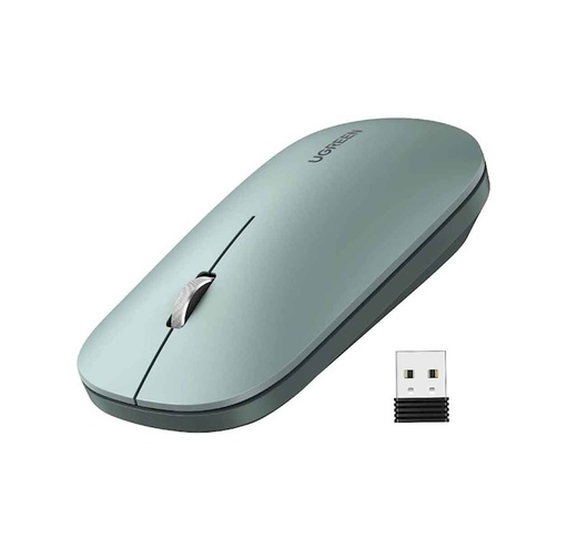 [90374] Souris sans fil Ugreen 2.4Ghz Vert (90374)