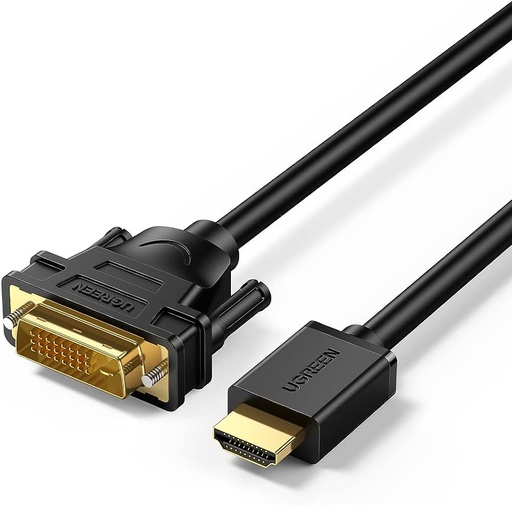 [10135] Cable Ugreen HDMI Male vers DVI 2M (10135)