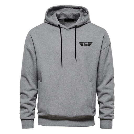 Sweat à capuche Hoody Pratik Gris