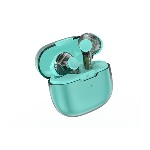 [T12TURQUOISE] WiWU T12 TWS écouteurs Bluetooth sans fil qualité Audio Preminum | Turquoise