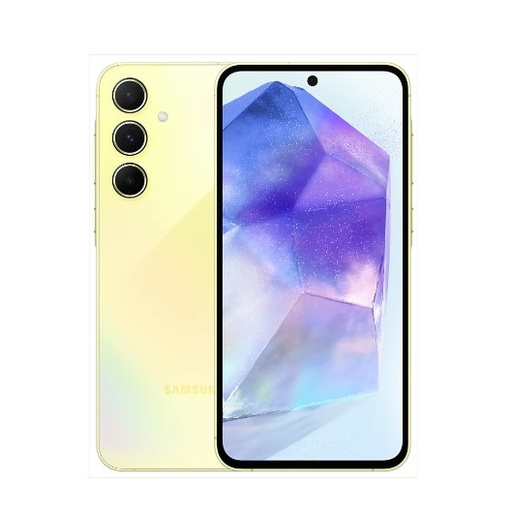 [SM-A556EZYWMWD] Samsung A55 5G 8Go/256Go Awesome Lemon