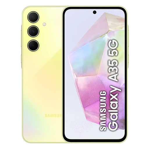 [SM-A356EZYVMWD] Samsung A35 5G 8Go/256Go Awesome Lemon