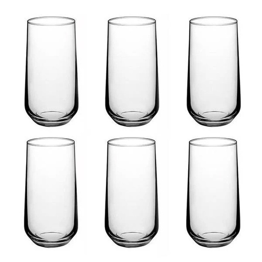 [420015GRIS] VERRES BOISSONS ALLEGRA 420015 PACK DE 6