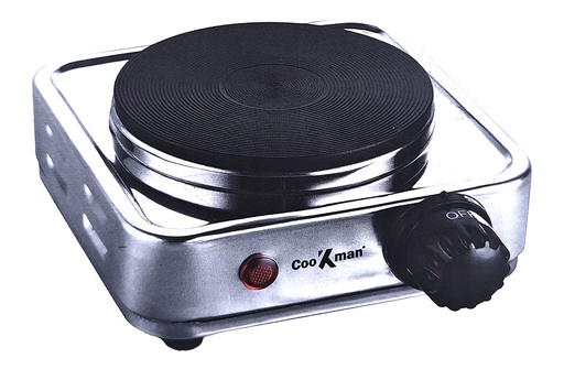 [YG-059] Plaque de cuisson inox Cookman 1 feu électrique 500w