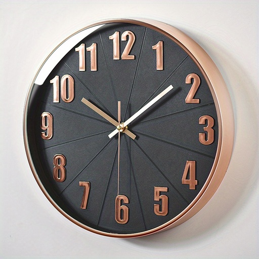 [HSD-PWGN] Horloge Murale Style Moderne Pandiani Chiffres en 3D