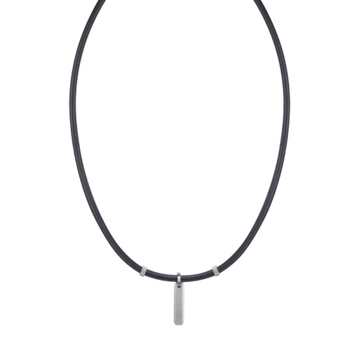[J005N10112] Collier pour homme Caterpillar Noir (J005N10112)