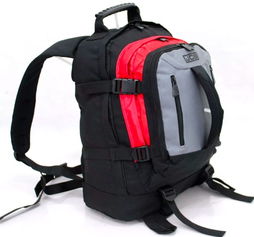 [JCBBP18/RED] Sac à dos JCB BP18 polyvalent avec bretelles réglables