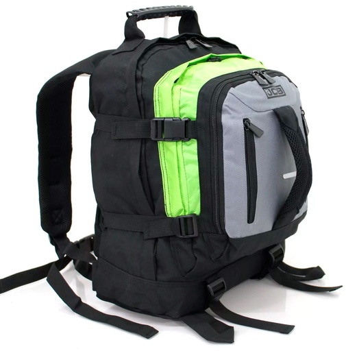 [JCBBP18/GREEN] Sac à dos JCB BP18 polyvalent avec bretelles réglables