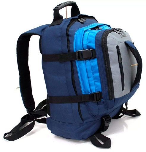 [JCBBP18/BLUE] Sac à dos JCB BP18 polyvalent avec bretelles réglables