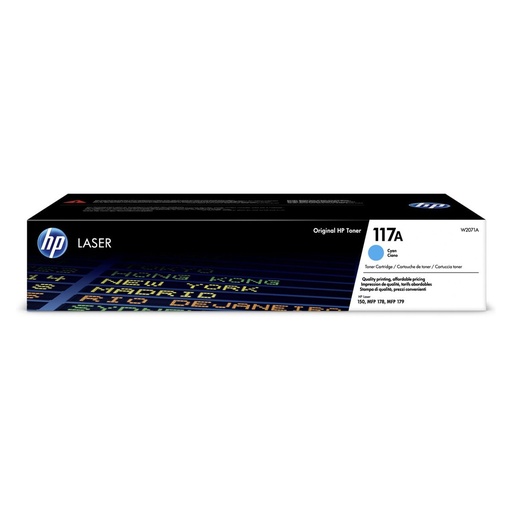 [W2071A] Toner 117A Cyan (W2071A)