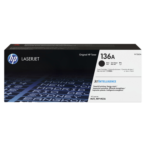 [W1360A] Toner 136A Noir (W1360A)