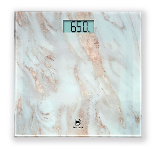 [TY-6118M] Pèse personne Brittany 180Kg marbré