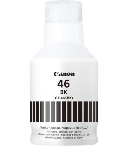 [4411C001AA] Bouteille d'encre Canon GI-46 Noir (4411C001AA)