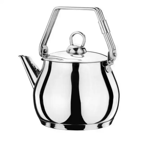 [PANDIANI2.5L] Pandiani Bouilloire à sifflet - 2,5L - Acier inoxydable - Design moderne - Finition brillante