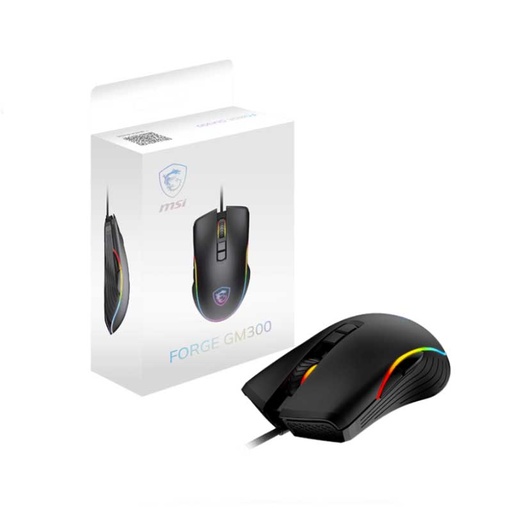 [S12-0402300-HH9] Souris Gaming MSI FORGE GM300 RGB 7200 DPI Filaire
