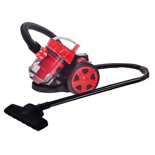 [TN-6104R] Aspirateur Sans Sac Luxus CleanPro Rouge 1000W