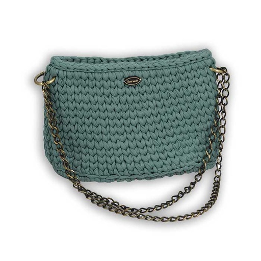 [HJV] Sac en Maille Jersey Handys Vert – Fait Main & Tendance