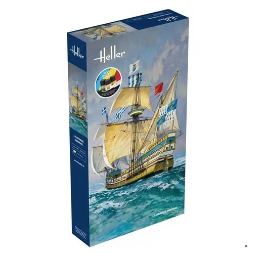 [1000568410] Maquette Bateau La Grande Hermine Heller Starter Kit 1:150