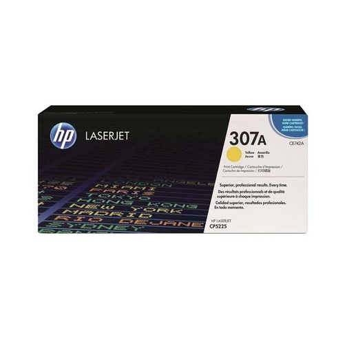 [CE742A] Toner 307A Yellow (CE742A)