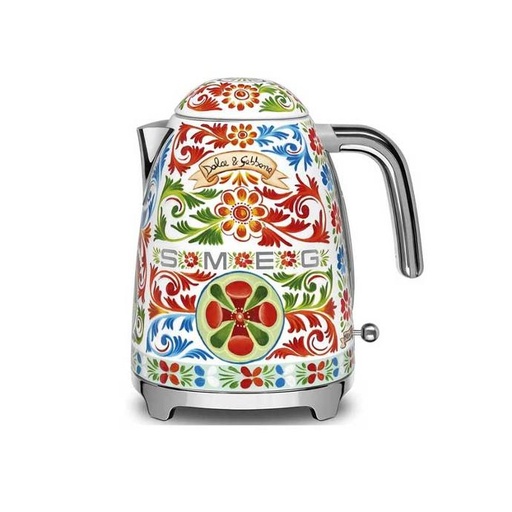 [KLF03DGEU] Bouilloire SMEG Sicily is my love (KLF03DGEU)